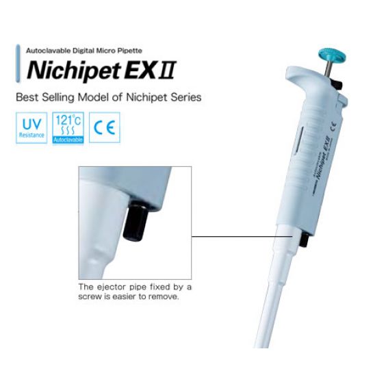 Micropipette Nichipet EX II, Micropipette, PiepetteMan, Pipette